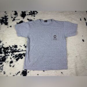 Harley Davidson Men's Gray Albuquerque New Mexico Chicks Tee Shirt Size Medium